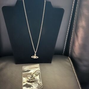 Vivienne Westwood Silver Orb Necklace